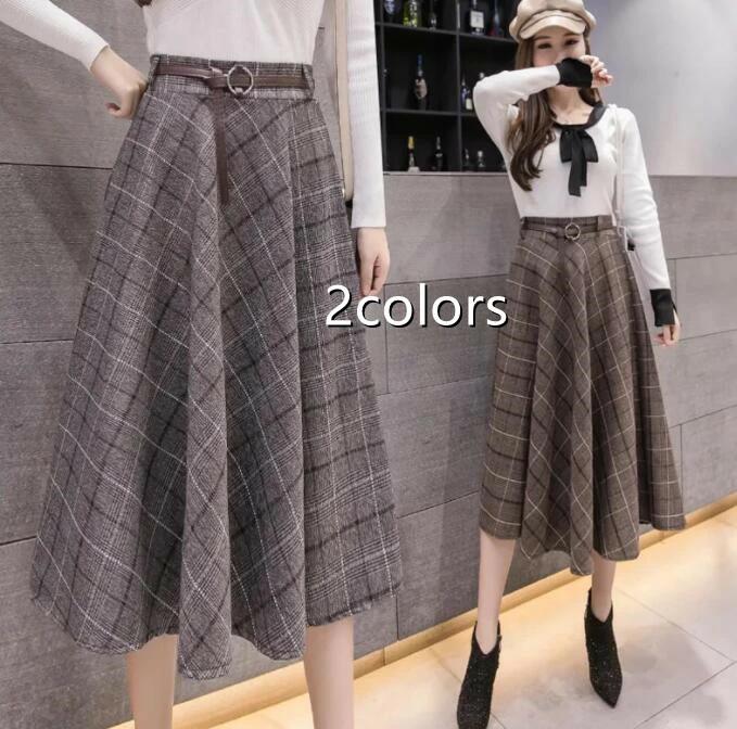 Aライン フレア ゆったり ひざ下 レディース ギ ロング 大きいサイズ ロングスカート フレアスカート ボトムス 膝下 レディース