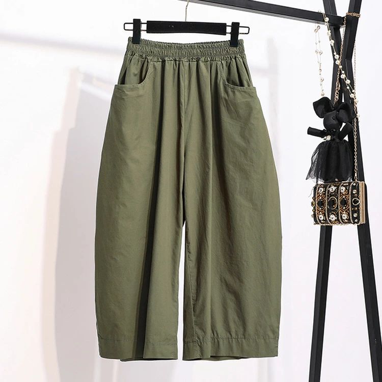 パブロ楽天市場店のンツ コクーンパンツ ウエストゴム ボトムス ズボン 大きいサイズ きれいめ 無地 カジュアル風 大人 楽ちん 30代 40代 50代 20代｜アングル3