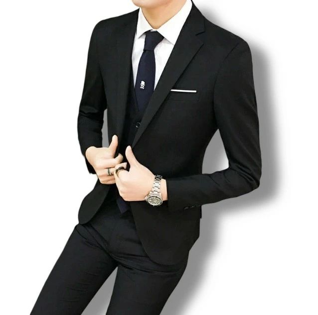 ル セットアップ メンズ スリム ビジネス ビジネススーツ 礼服 2ツボタンスーツ フォーマルスーツ お洒落 細身 卒業式 冠婚葬祭