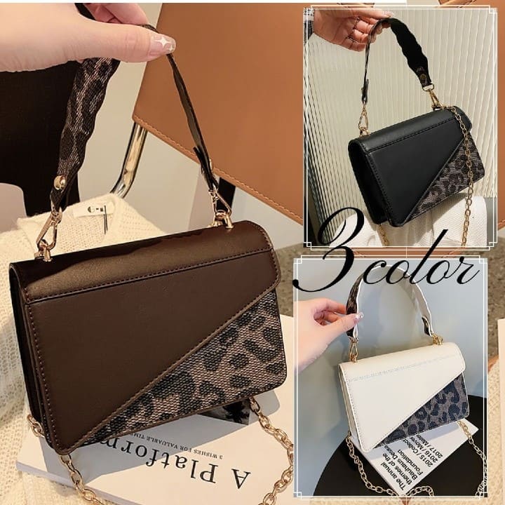 ショルダーバッグ レディース ハンドバッグ レオパード PU オールシーズン カジュアル 13629