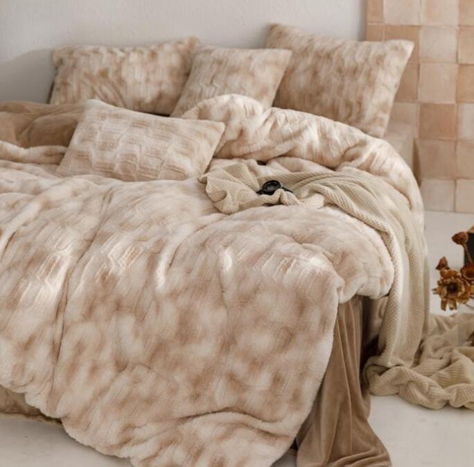 ーン 防寒 静電気防止 可愛い フランネル 掛け布団カバー ボックスシーツ/フラットシーツ 寝具カバーセ..