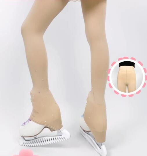レギンス タイツ レッスン用 スケートウエア フィギュアスケート衣装 可愛い 女性 トレーニング レディース パンツ 練習着 高弾性 優しい アイスパンツ 子供 フィギュアスケートパンツ
