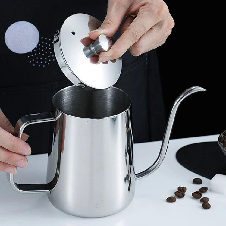 コーヒーサーバー コーヒー コーヒードリップポット 600ml ステンレス コーヒーポット 珈琲 ケトル グッズ ドリップ