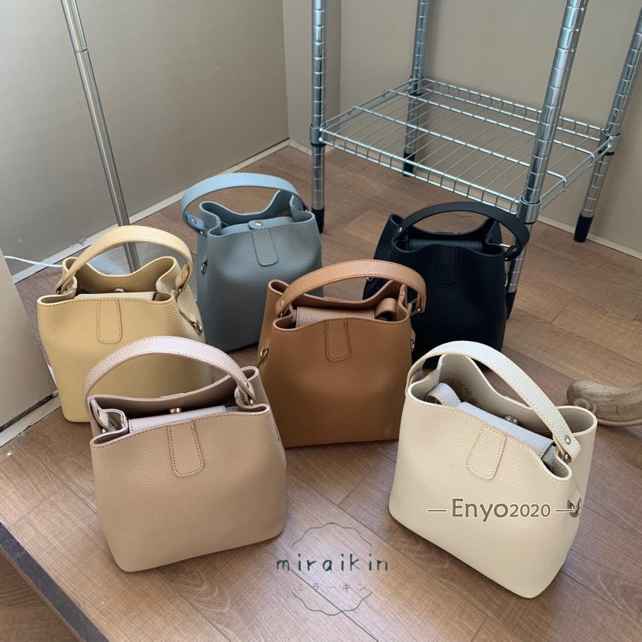 Rakuten - トバッグ レディース 通勤通学 ハンドバッグ カジュアル ポシェット 肩掛けカバン スクエア 大人かわいい 手提げ鞄 韓国風全6色