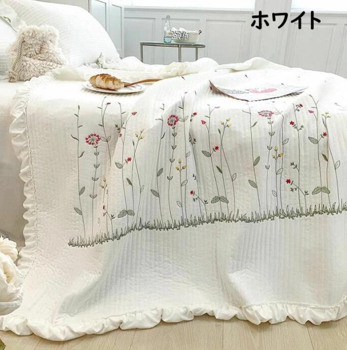 230cm 肌掛け布団 夏ふとん 通気性いい 掛け布団 布団 冷房対策 快眠 寝具 洗濯可 お洒落 きれいめ イ..