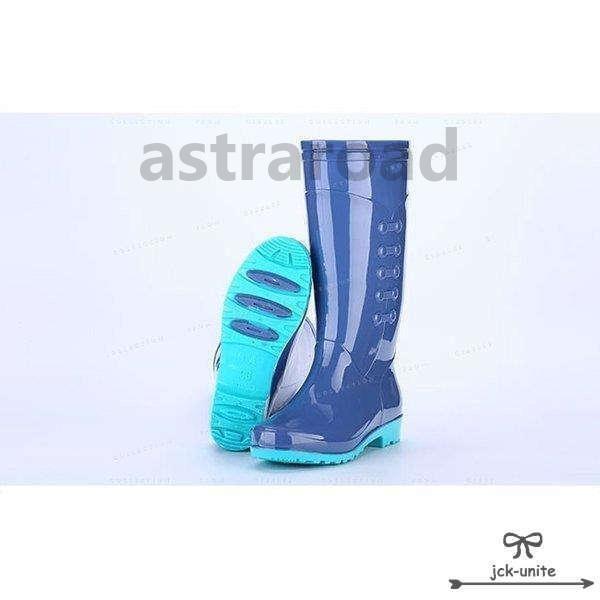 レインブーツレインシューズ長靴ロングブーツレディース雨靴梅雨対策