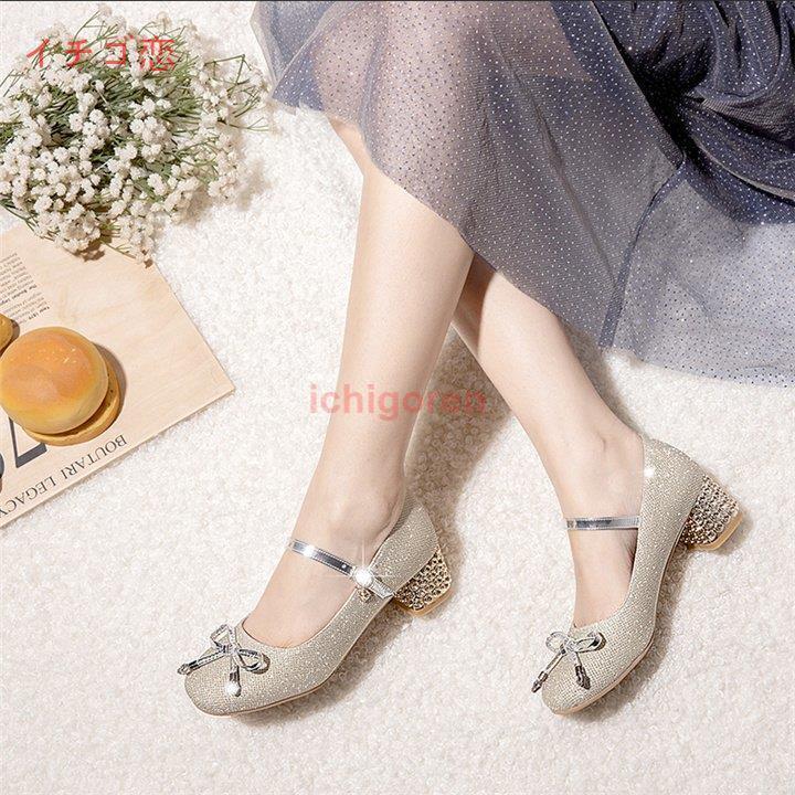 ォーマル靴 ピアノスパンコール リボンフォーマルシューズ フォーマル靴 発表会 結婚式 卒業式 パーデ..