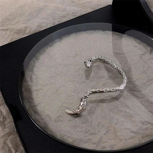 ヘビ 特集 ライブ放送 ファッション シングル 耳飾り 写真 ピアス 左耳