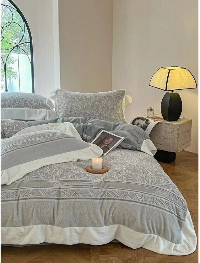 カバー セット フリル 高品質 ダブル 掛け布団カバー 敷き布団カバー 枕カバー ラットシーツ ボックス..