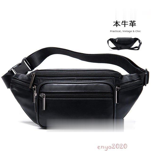 バッグ ウエストポーチ ショルダーバッグ メンズ 牛革 ヒップバッグ ボディバッグ 斜め掛けバッグ 腰ポーチ 本革 レザー 革 バッ(4)