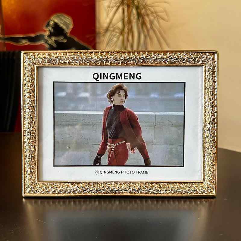 家族写真 記念日 お祝い ペット ヨーロピアン 子供 フォトスタンド ゴールド 横型 レトロ 縦型 壁掛け ..