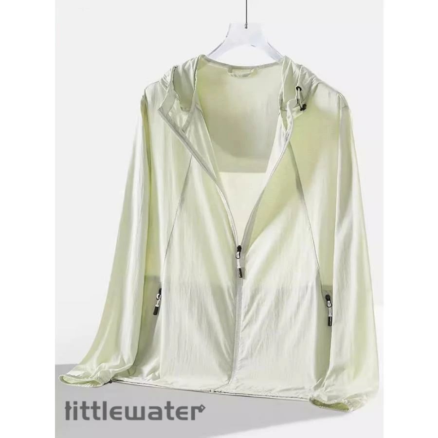 紫外 通気 メンズ レディース 夏用 男女兼用 冷感 パーカー UVカット98％ ラッシュガード