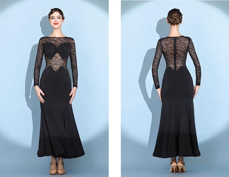 ース 舞台演出ロングドレス 合唱団 イベント 演奏会 着痩せ 団体演出服 発表会 高品質 社交ダンス衣装 大きいサイズS M L XL XXL