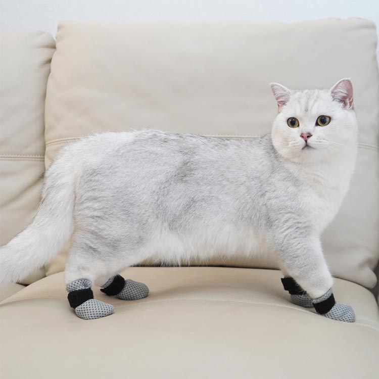 靴 柔らかい 手足保護カバー メッシュ 4個セ...の紹介画像2