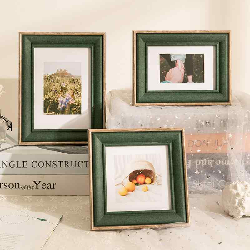 壁掛け 横型 ペット 写真立て ホワイト 家族写真 縦型 インテリ 記念日 フォトスタンド グリーン 子供 オブジェ お祝い ブラウン