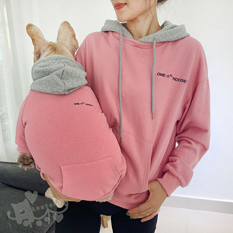 【送料無料】ペット用品 親子お揃い 単品or2点セット トップス パーカー 犬の服 犬用/犬猫とオーナーが ペアルック 出来る パーカー春夏小型犬 中型犬 犬服親子 無地 ドッグウェア 親子お揃い 犬の服
