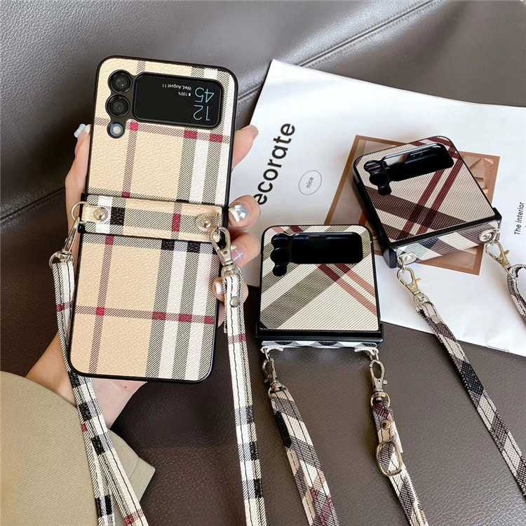 樂天商城 - galaxy z flip7 ケース ストラップ付き おしゃれ galaxy z flip7 z flip6 z flip5ケース ビジネススタイル galaxy z flip4 galax