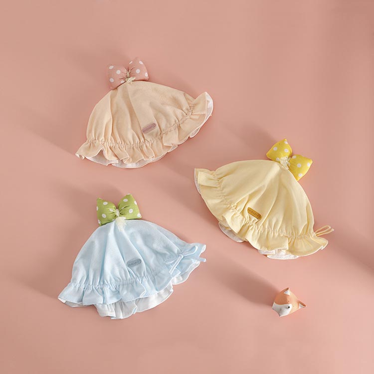 送料無料ベビー帽子 赤ちゃん帽子 ベビーキャップ ハット 6ヶ月〜1歳 乳幼児 新生児 女の子 春夏 綿 コットン ソフト 日よけ UV