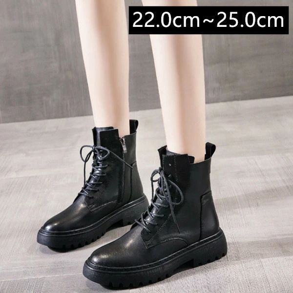 送料無料ショートブーツ レースアップ ブーツ 袴ブーツ22.0cm〜25.0cm　大きいサイズ　ブーツ レディース 小さいサイズ　ショー