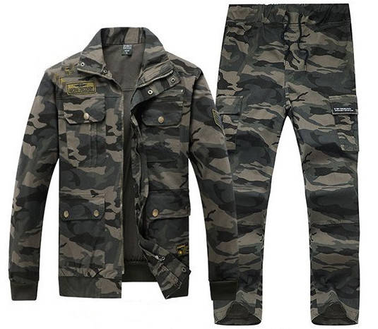 樂天商城 - 作業着セットアップ メンズ作業服 春夏物 長袖 ワークマン ジャケットセット 通気性 メンズ 工場 男女兼用 カーゴパンツ 上下セ