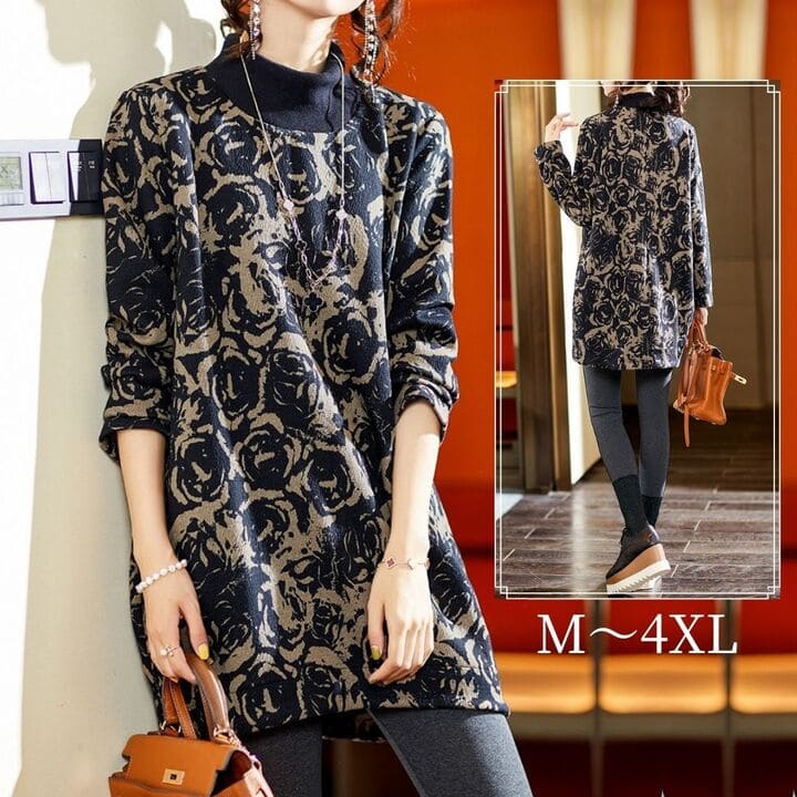 楽天市場】バラ（チュニック｜レディースファッション）の通販