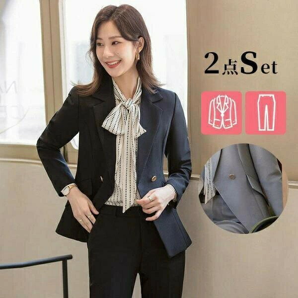 Pants Suit - 卒業式 服 母 服装 パンツスーツ セレモニースーツ 卒園式 ママ 入学式 スーツ レ
