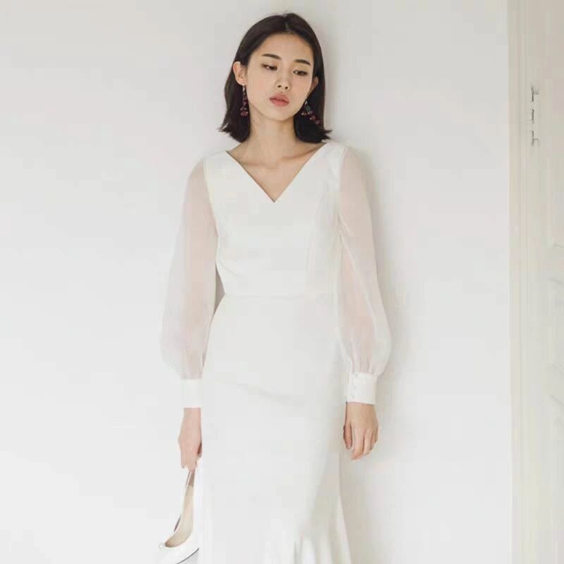 結婚式 エンパイア ワンピース 演奏会 披露宴 海外挙式 大きいサイズ 小きいサイズ 白 XXS XS S M L XL XXL XXXL