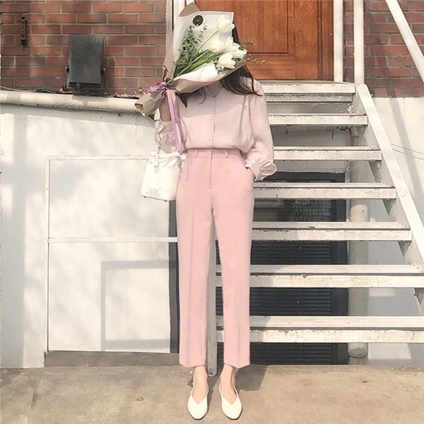 きれ 美シルエット ドライパンツ 涼しいズボン 夏ズボン 美脚 細身 ストレート スウェットパンツ レディース スキニーチノパンツ