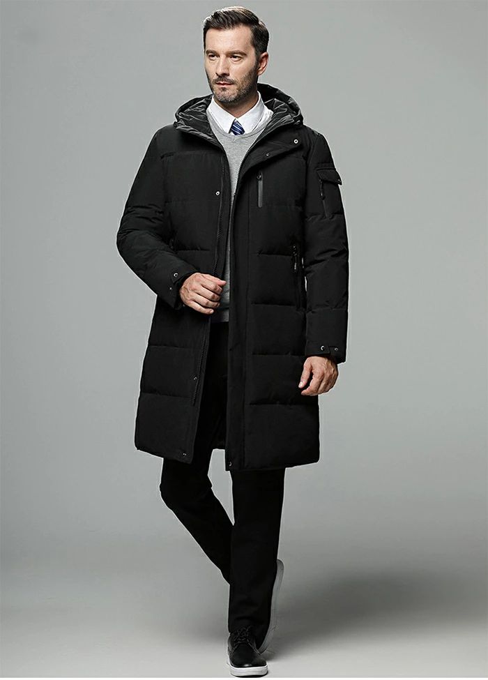 【送料無料】ダウンコート　メンズ　ダウン　暖かい　アウター　ダウンジャケット　あったか　メンズダウンジャケット　フード付