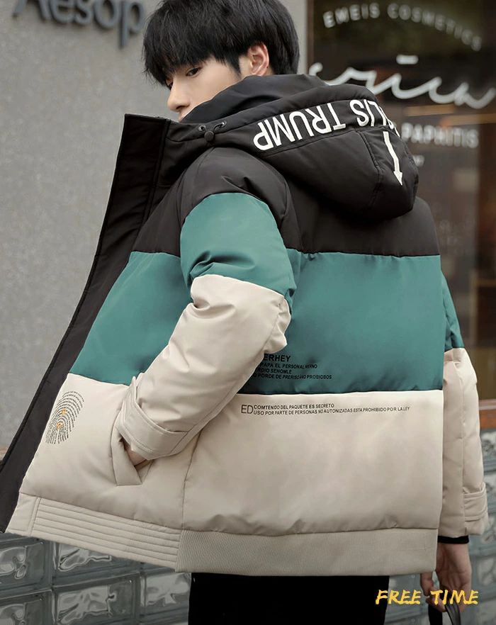 【送料無料】ダウンジャケット　メンズ　フード付き　ダウン　メンズダウンジャケット　暖かい　アウター　あったか　軽量　おし