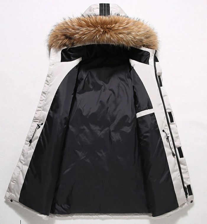 【送料無料】ダウンジャケット　メンズ　ダウン　暖かい　アウター　あったか　メンズダウンジャケット　軽量　フード付き　ハイ