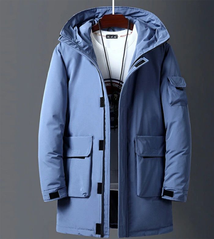 【送料無料】ダウンジャケット フード付き メンズ ダウン90％入り ダウン 暖かい あったか アウター メンズダウンジャケット ハ