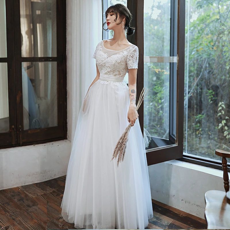 エンパイア ワンピース 演奏会 披露宴 海外挙式 前撮り 大きいサイズ 小きいサイズ 白 XXS XS S M L XL XXL XXXL