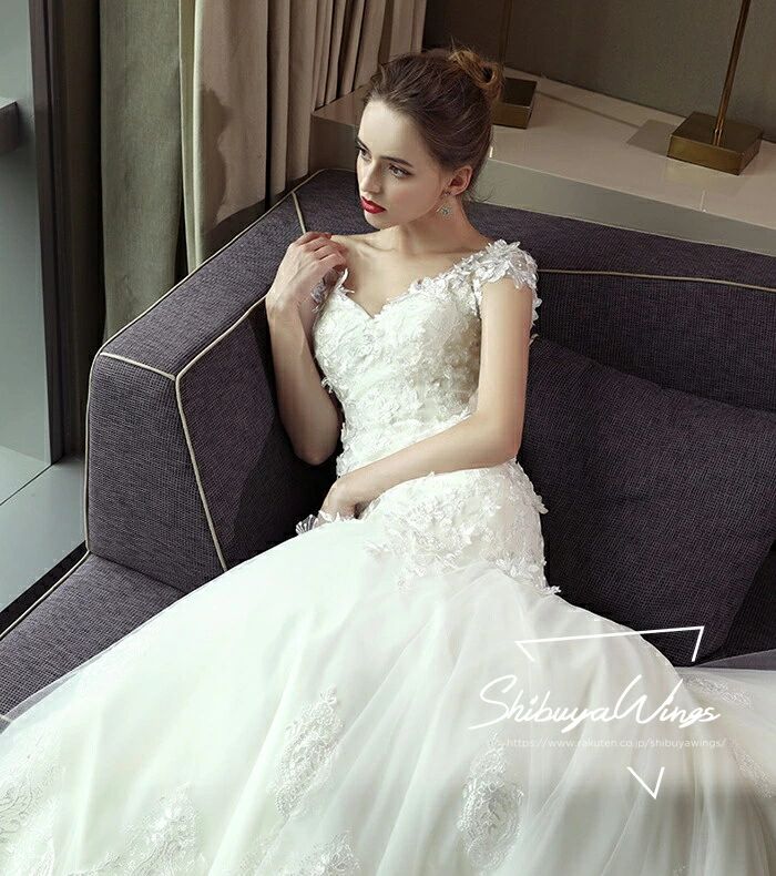 エディングドレス マーメイドラインドレス フォーマルドレス ワンピース 花嫁 ウェデイングドレス 結婚式 披露宴