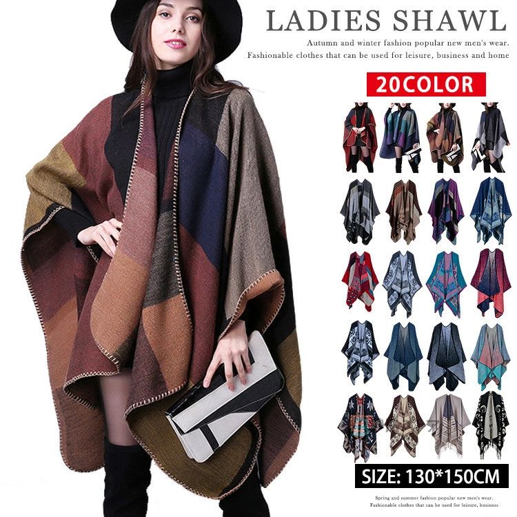大判 ストール レディース ショール スカーフ 肩掛け マフラー 秋冬 ロング おしゃれ 大判ストール 防寒 暖かい 肩掛け 肩かけ(4)
