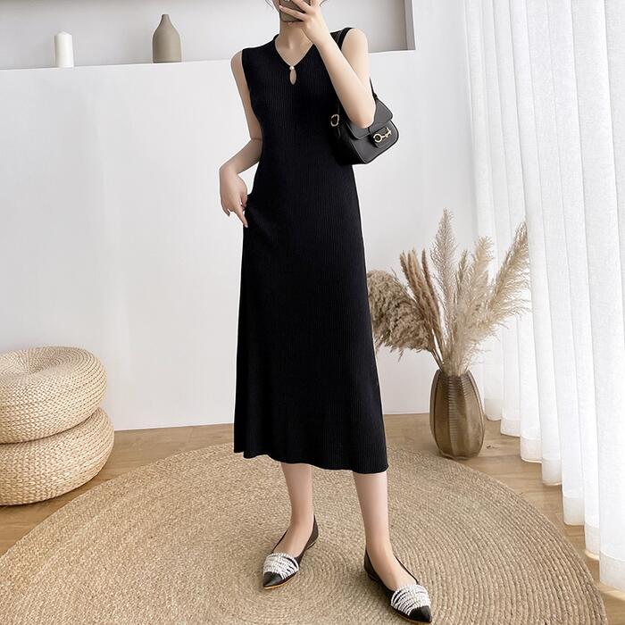 50代 40代 30代 20代 夏 秋 春 黒 ブラック ピンク ベージュ 緑 グリーン スリム タイト ドレス ワンピ 可愛い 大人 おしゃれ 丈