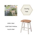 Country Taste White Stool W35~D30~H45cm Xc[ؐ Xc[k Xc[  킢  [AC-0030][]pachakagu