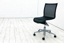 カッシーナ アリアス ローリングフレーム 中古 メッシュ 肘無 Cassina Alias ROLLINGFRAME ミーティングチェア 中古オフィス家具 ブラ...