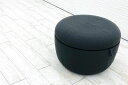 オカムラ ライブス プーフ 中古 ワークスツール スツール 中古 2021年製 中古オフィス家具 600/600/420 ツイル生地 ダークグレー