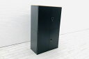 オカムラ レクトライン 中古 2段両開き 900×450×1485【両開き2台セット】 収納家具 中古オフィス家具 ブラック