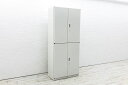 シンラインキャビネット 3段両開き書庫 中古 スチール書庫 【2台上下セット】 イトーキ 中古オフィス家具 HTM-109HSL-W9 ダイヤル錠 900/45...