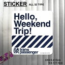 【trans passenger】ステッカー 全15種 XXSサイズ シール デカール トランクステ ...