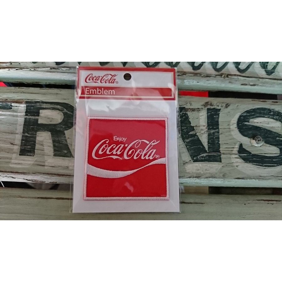 コカ・コーラ 刺繍アイロンワッペン CC-E3 メール便対応