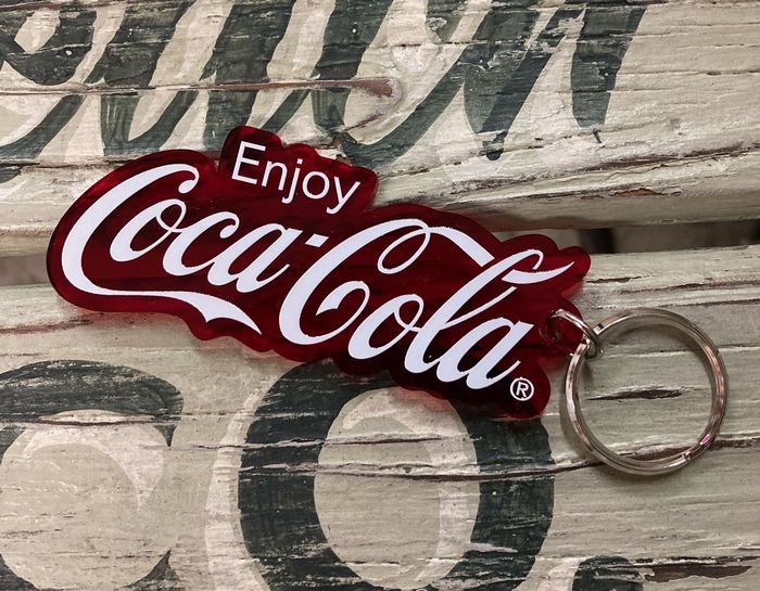 コカ・コーラ Coca Cola キーホルダー アクリル ロゴ コーラ グッズ メール便対応
