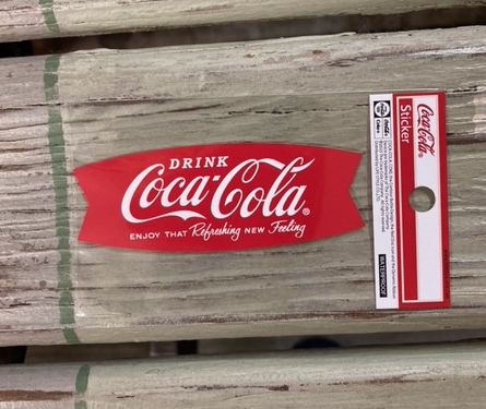 コカ・コーラ coca cola コカコーラ ステッカー シール デカール スマホ XXSサイズ 耐光シール 耐水シール 耐光ステッカー 耐水ステッカー 車 バイク 文具 カスタム DIY 小さいサイズ レトロ ロゴ メール便対応可 BA12xxs