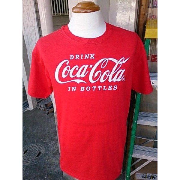 Coca-Cola コカ・コーラ Tシャツ 6oz 全3色 コカ・コーラ グッズ コカコーラ コーラ フルーツオブザルーム メール便対応 VT4sp ★送料無料★