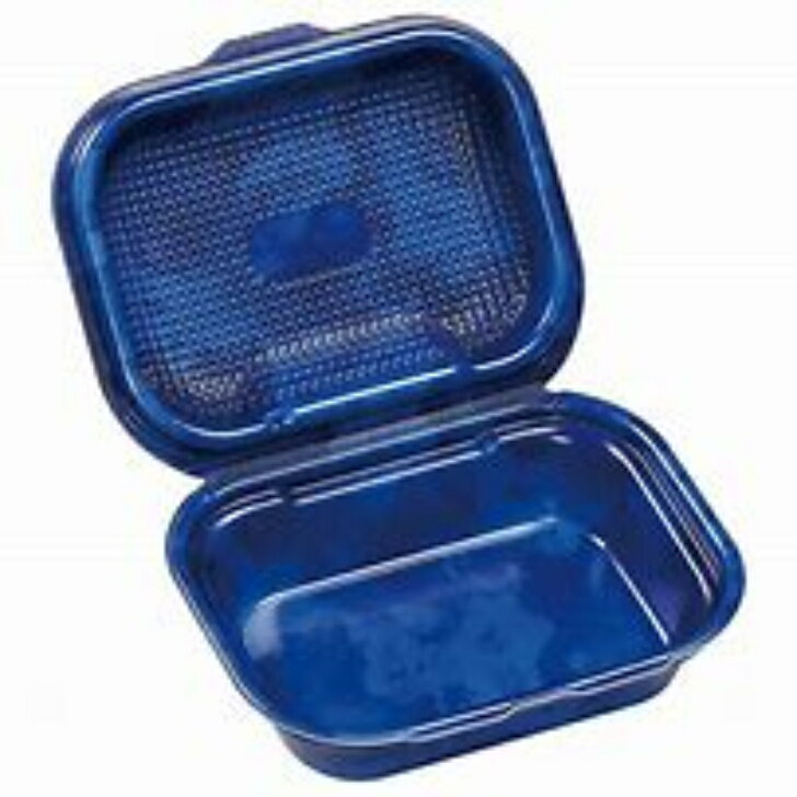 【ケース販売】デリバリー＆テイクアウト容器　DLVボーノ19−15　カフェブルーW（1ケース/270枚入：1袋3..