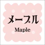 ラベル・シール LVS0006 洋菓子シリーズ メープル（1袋/300枚入）サイズ15mm x 15mm