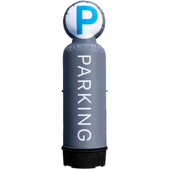 乐天商城 - [P] 変型エア看板 PARKING バルーンのみ No.44398 【受注生産★10】（1個）サイズ:φ1045×H2650mm 素材:ポリエステル※土台は別売りになります。