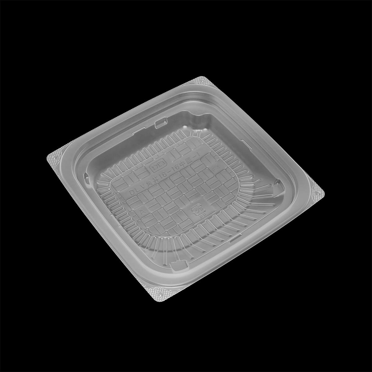 【ケース販売】エフピコ デリバリー・テイクアウト容器 DLV角丼16－16中皿－1穴無PPNT（1ケース/600枚）F044932